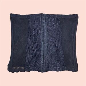 Black Lace Waist Cincher